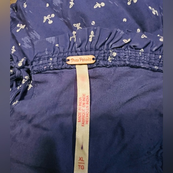 Free People Gabby Mini Party Dress Blue Size XL - Picture 5 of 5